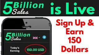 5 Billion Sales Live || 5 Billion Sales Launch Update today || Earn Money Online with 5 Billion Sale