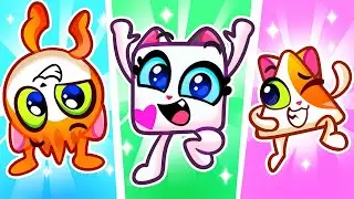 Kids Learn Shapes and Colors | Useful Cartoons for Toddlers | Purr-Purr Stories
