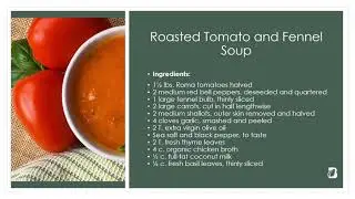 Roasted Tomato and Fennel Soup