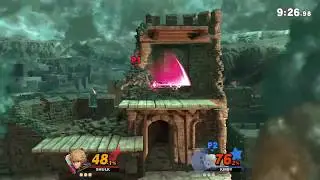Rawk (Shulk) vs. Sun (Kirby) on Reset Bomb Forest