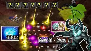First Try Infernal 7 Dragan! (Great Hall) | Drakensang Online Kanlıhan&ccedil;er -Ranger Gameplay