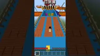 Stumble Guys Map Hots Wheels Hustle in Minecraft #shorts