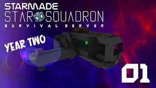 FRESH SERVER START - StarMade Gameplay - S2E1