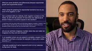 Mr. Robinson's Q&A Power Hour (IM2) &ndash; Exponential Models & Complex Numbers