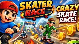 CRAZY Skater Race Gameplay | Super Fast Android Game