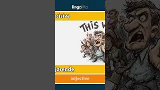 🇬🇧🇳🇴 decisive - avgj&oslash;rende : learn English : la oss l&aelig;re engelsk : vocabulary builder