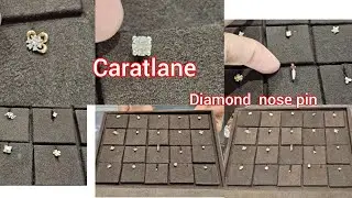 diamond nose pin/nose ring /caratlane jewelley with price/caratlane nose pin collection