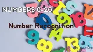Learn numbers 0-20 | Number Recognition 0-20 RANDOM ORDER | Learn to read and write numbers 0-20
