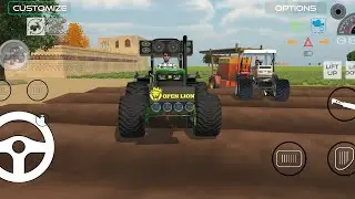 |Powerful Modified Tractor Ploughing | Realistic Farming Game 2026 🚜🔥| indian vechile simulator 3D |