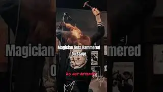 Goth Magician Gets Hammered on Stage San Antonio LIVE