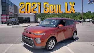 Preowned Mars Orange 2021 Kia Soul LX at Parkside Kia