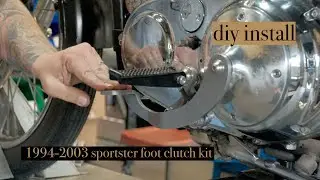 Ножное сцепление Sportster 1994&ndash;2003 гг. | Установка своими руками