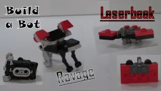 Build A Bot Decepticon Cassettes Lazerbeak and Ravage
