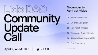 Lido Community Update: Progress on GOOSE Goals