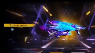 NEW AUG SKIN | AURORA ROYALE | AURORA HOLLER AUG | FREEFIRE