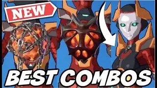 BEST COMBOS FOR *NEW* WARSTRIKE LEXA SKIN (HUNTER PROTOCOL EMOTE) ! - Fortnite