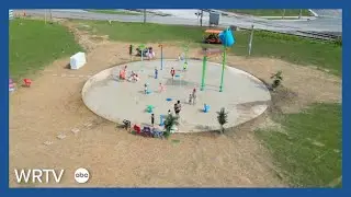 Gas City opens splash pad but questions linger about contractor who did work