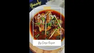 Beef Paye Recipe By Kinza Rozain | Easy And Authentic Recipe Of Paya |How To Make Paya #cooking#food