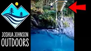 Blue Pools, New Zealand - Bridge Jump