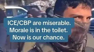 ICE/CBP are miserable. Morale is IN THE TOILET. Now is our chance.
