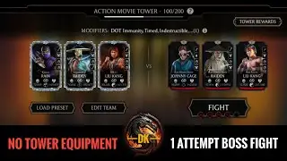 Fatal Action Movie Tower 100▪️Reward 🎮 Mortal Kombat Mobile▫️MK Mobile #mortalkombatmobile #mkmobile