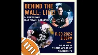 PENN STATE FOOTBALL PREGAME SHOW W/ BLAIR THOMAS