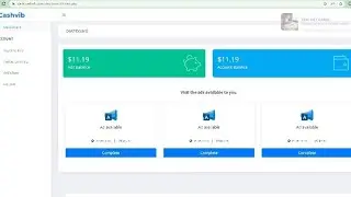 10$ Sign up Bonus Cashvib | Cashvib payment proof | 1$ per ad watch