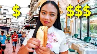 Eating CHEAPEST vs most EXPENSIVE BANH MI in Vietnam Challenge! 🇻🇳