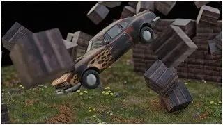 Create Car Stunt scene easily | Blender 3.2 tutorial