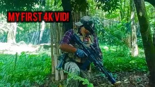 First 4K Paintball Video | Solo Wipe in a 3v3 Bush Fight