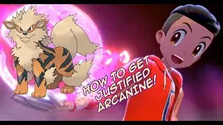 Where To Get Hidden Ability JUSTIFIED ARCANINE - Pokemon Sword and Shield