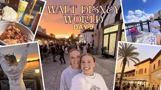 OUR FIRST EVER WALT DISNEY WORLD VLOG! DAY 9✨ VINELAND PREMIUM OUTLETS🛍️ DISNEY SPRINGS🌅