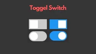 Toggel switch button | Html & CSS