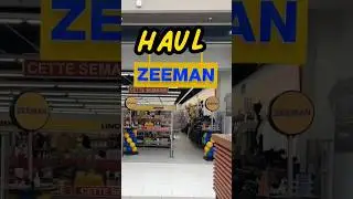 Des p&eacute;pites &agrave; petits prix dans ce Haul Zeeman  #haul #zeeman #shortsfrance