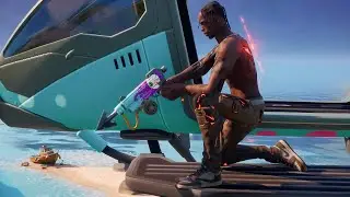 Поймайте рыбу, находясь в вертолете Choppa [Fortnite]