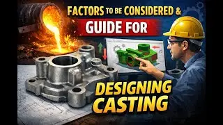 Factors to be considered & guide for designing casting