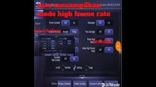 Cara unlock/menpilkan mode high frame rate mobile legend
