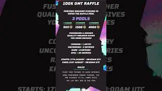 Новая активность в приложении #StepN #FUSION FRENZY #RAFFLE