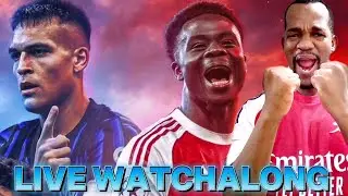 INTER MILAN VS ARSENAL CHAMPIONS LEAGUE LIVE WATCHALONG W/JIGGAH