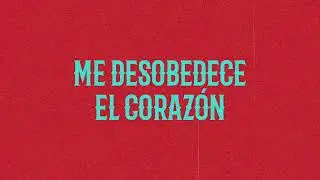Keith Nieto - Me Desobedece El Corazón (Lyric Video)