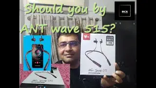 Ant Audio Wave Sports 515 Neckband Bluetooth Headset with Mic 12hrs Playtime review|DCS-Dance100