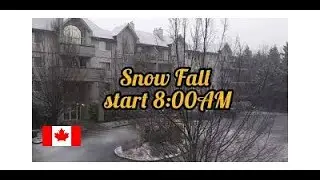 College Park Village - First Snow Fall in Winter 2021