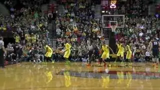 Oregon Ducks Mike Moser Highlights vs Illinois on 12/14/13