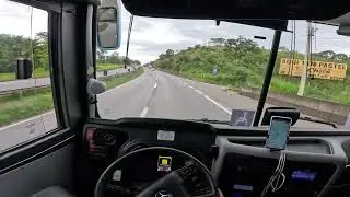 Ao volante, Viagem Satisfat&oacute;ria: Vis&atilde;o do Motorista 🚌 ​#Busologia #OnibusRodoviario #POV #viral #bus