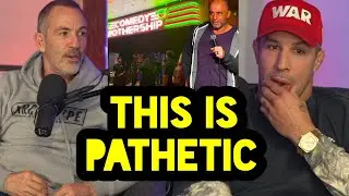 Brendan Schaub PATHETICALLY Hangs Out At Joe Rogans Comedy Club To Run Into Him!!!