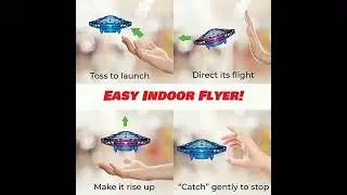 Force1 Scoot Hand Operated Drone for Kids or Adults - Hands Free Motion Sensor Mini Drone