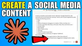 How To Create A Social Media Content Calendar In Google Sheets With Claude AI (2026)(Complete Guide)