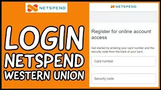 How to Login Netspend Western Union? Sign in to Netspend Western Union on Android 2024