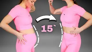 Deflate Your Belly in 15 Minutes &ndash; Anti-Bloating Workout for Women