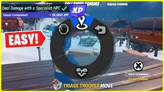Deal Damage to Players with a Specialist Character Hired | Fortnite Spring Breakout Challenges